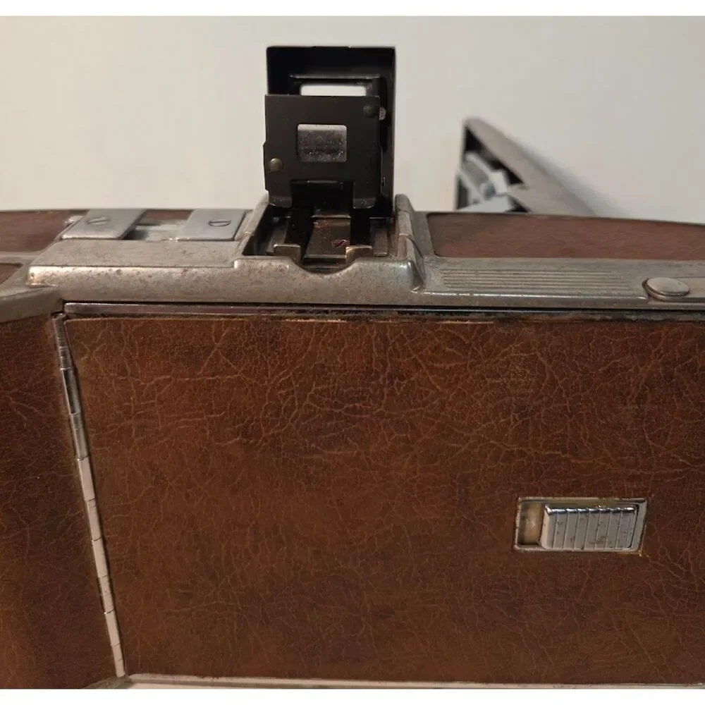Vintage Polaroid Land Camera Model 95 Folding Instant Camera